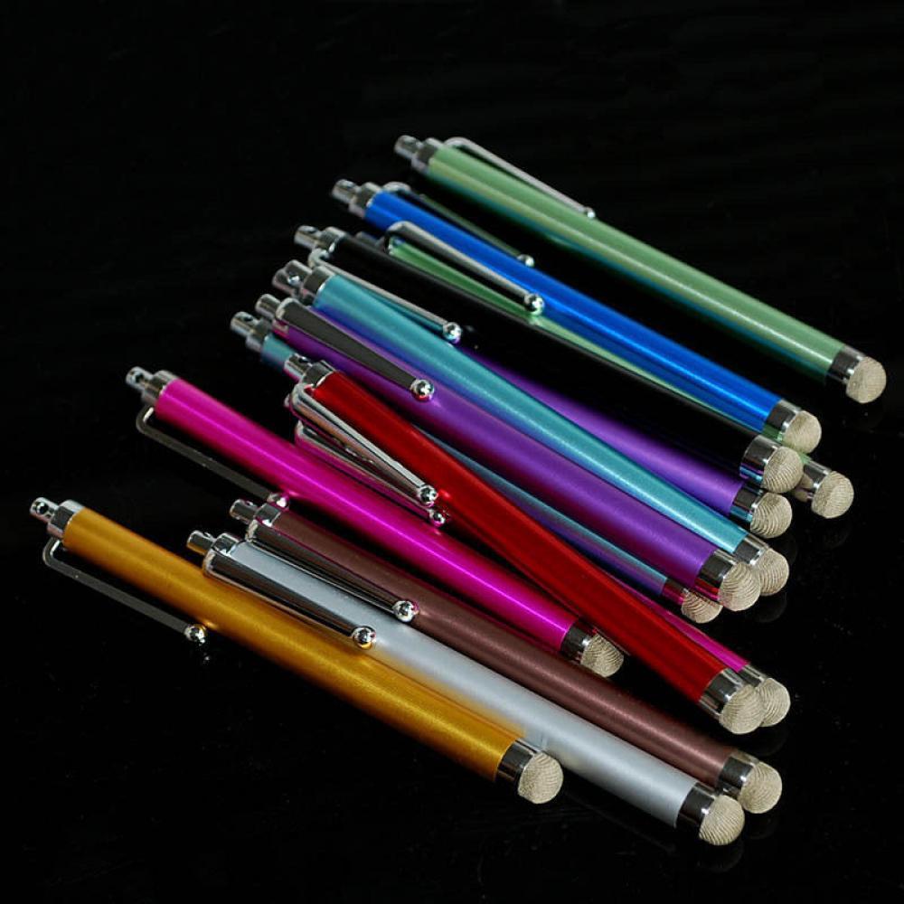New Mesh Micro Fibre Stylus Touch Screen Capacitive pen Metal