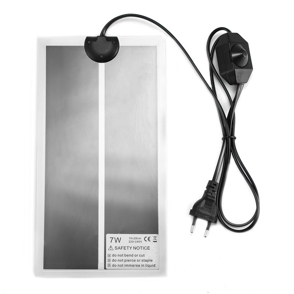 Обогреватель для домашних животных, рептилий, грелка для домашних животных, виварий, террариум, обогреватель с термостатом, вилка ЕС