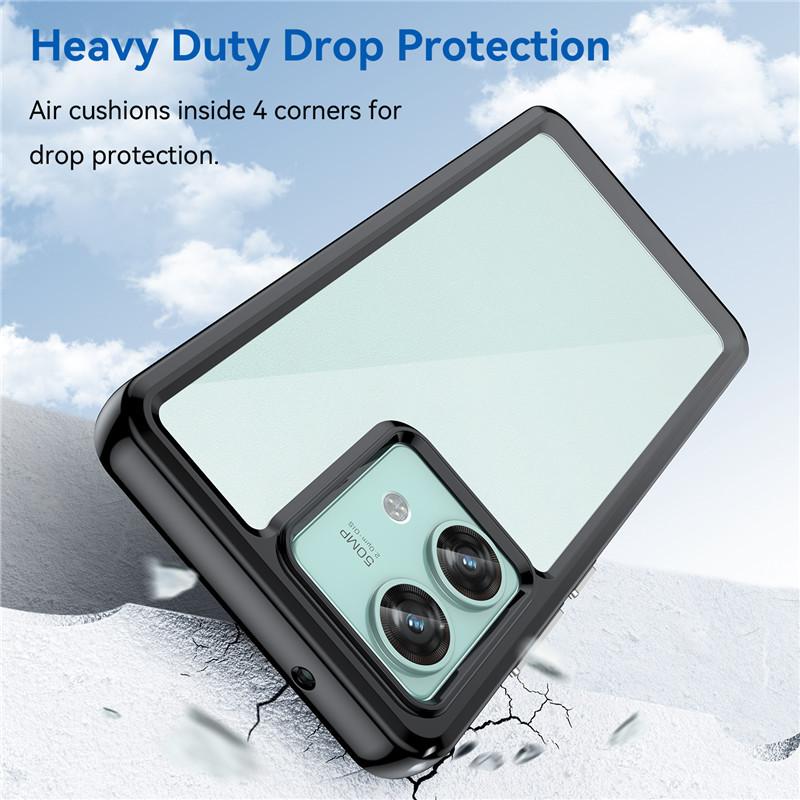 Чехол для Motorola Edge 40 Neo Чехол для Motorola Edge 40 Neo 6,55 дюйма Цветной мягкий силиконовый прозрачный противоударный бампер