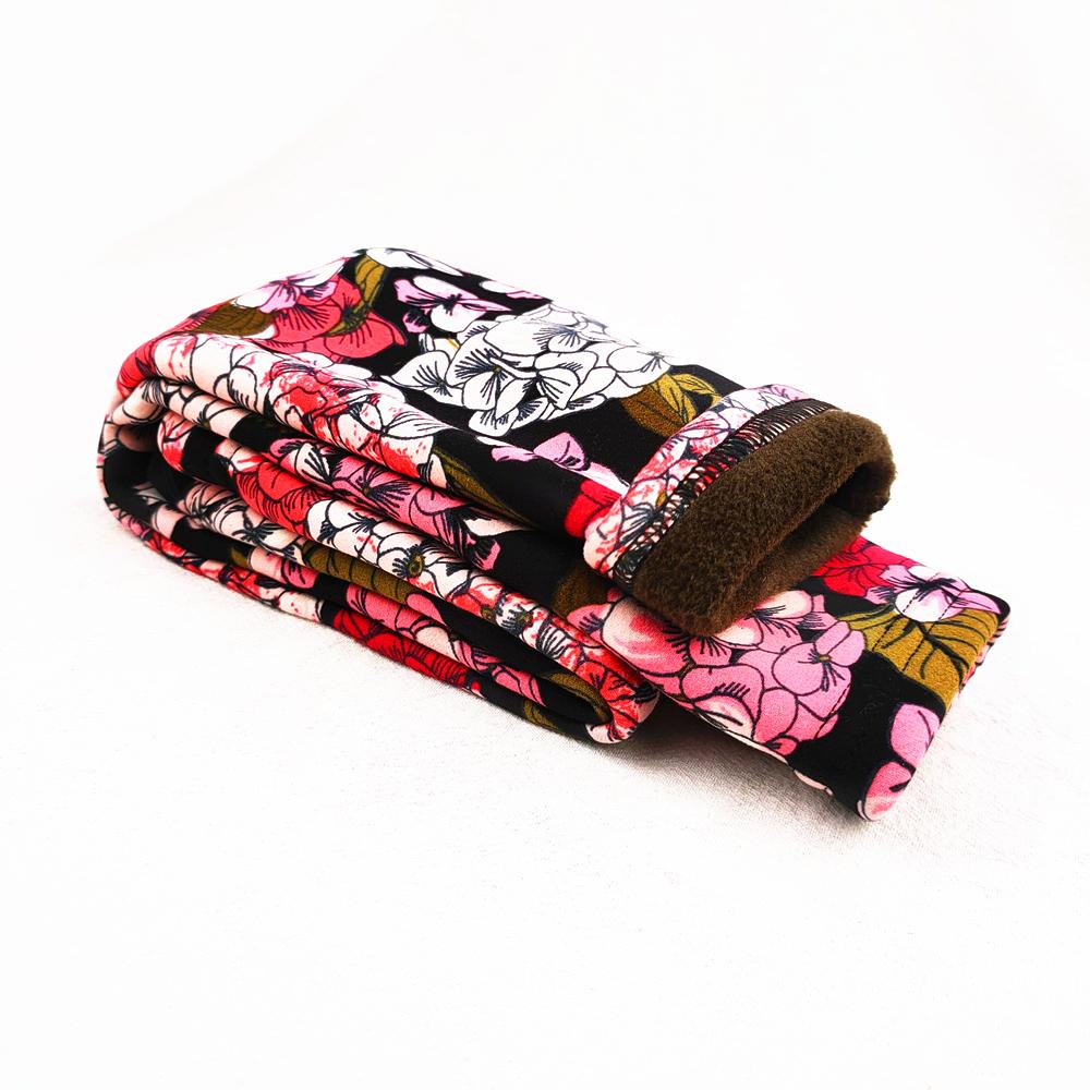 Детские леггинсы, тонкие флисовые штаны для маленьких девочек, детские камуфляжные штаны с цветочным принтом розового и красного цвета, брюки для девочек