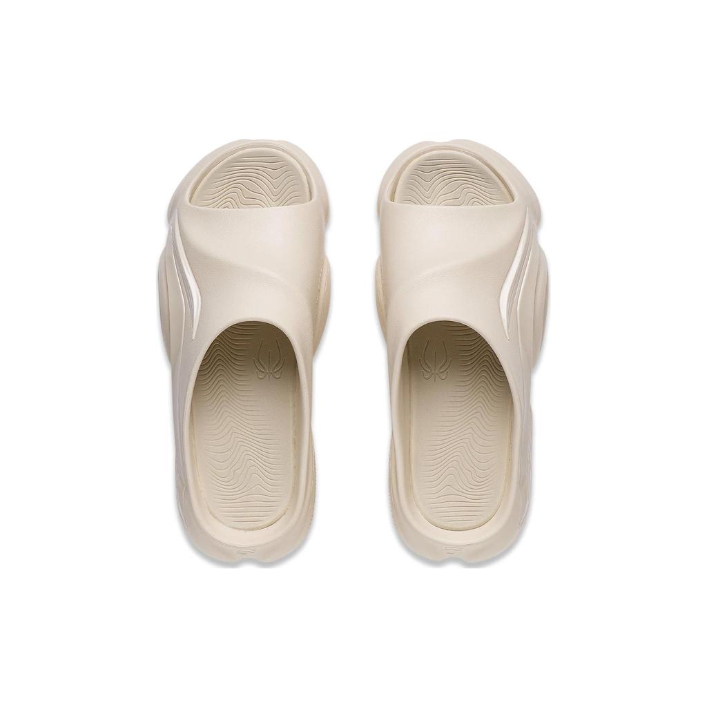 Li Ning Badfive Slide Quiet One Strap Sandals Мужские сандалии Fog-Khaki ABTT003-3