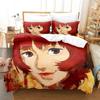 Комплект постельного белья Anime Paprika Single Twin Full Queen King Size Bed Set Adult Kids Bedroom Duvet cover Sets Anime Bed Sheet Set