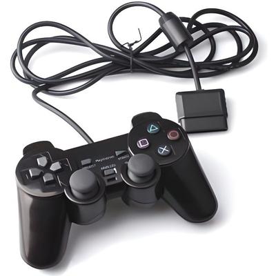 Геймпад — Dualshock 2 — PS2 — Проводной — Черный — Вибрация