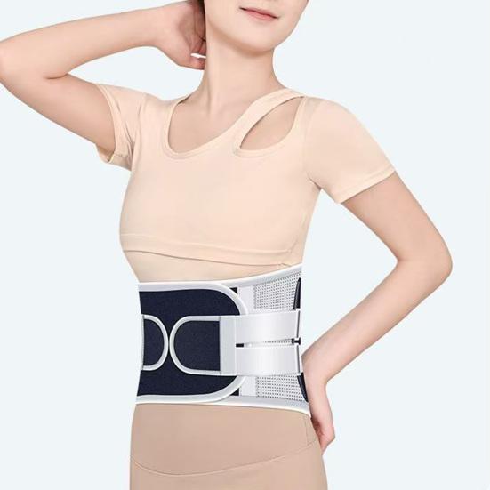 Регулируемый бандаж для спины для мужчин и женщин, дышащий, для облегчения боли в пояснице, при ишиасе, сколиозе, грыже межпозвоночного диска, поясничная поддержка, компрессионный пояс, растяжение спины