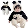 Малыш малыш панда малыш спереди холодная погода собирается подарок на детский праздник [giminuo] одежда, детская одежда, ромперы, комбинезоны, комбинезоны, пижамы,