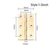 Window Accessories Door Hinges 3.5inch Furniture Hardware Cross Hinge  Cabinet Cupboard Window Door