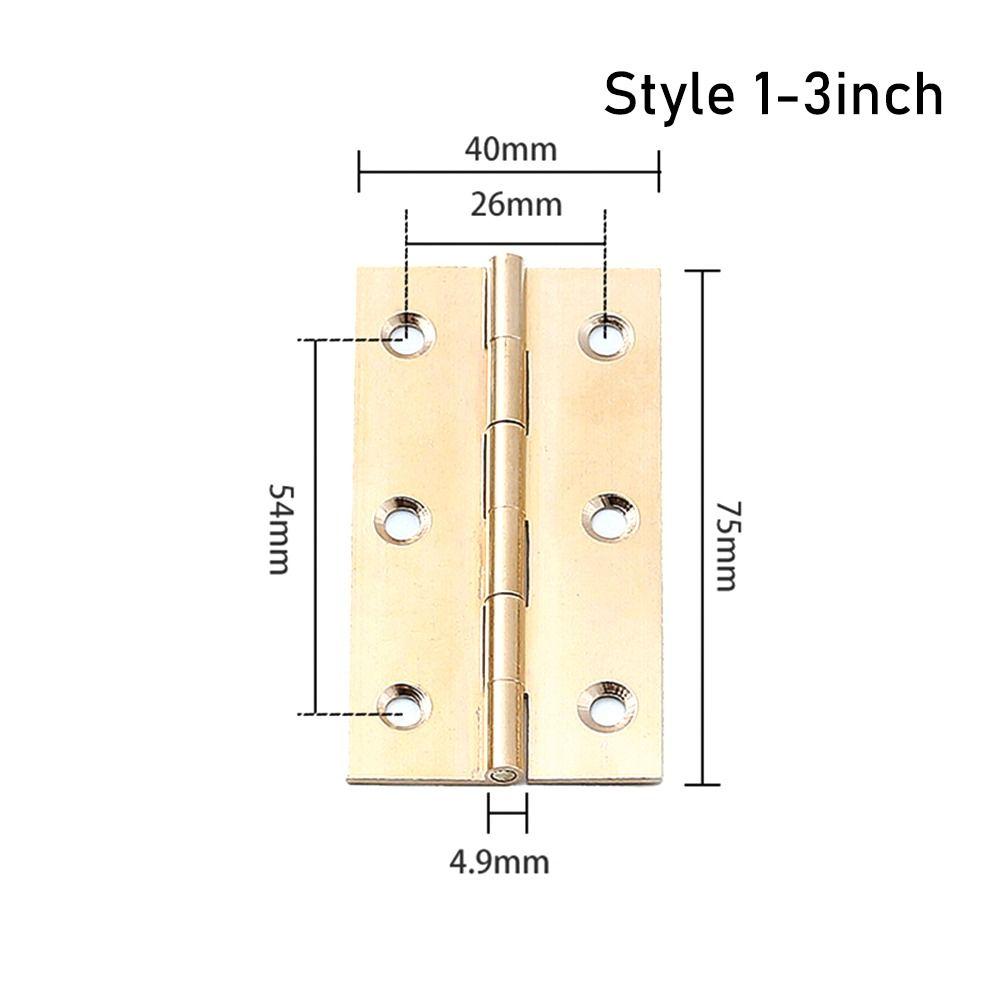 Window Accessories Door Hinges 3.5inch Furniture Hardware Cross Hinge  Cabinet Cupboard Window Door