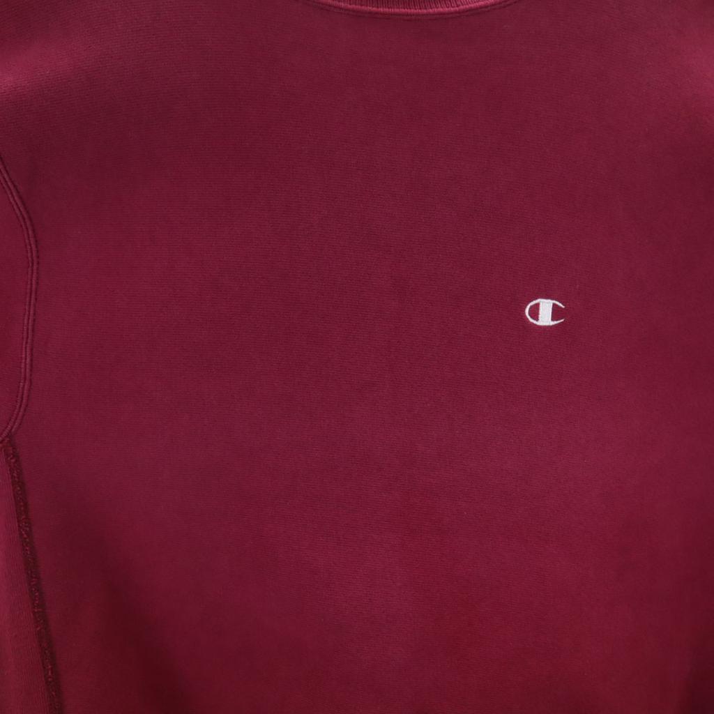 Champion 90-е Старый Свитшот с длинным рукавом Розовый Мужской Б/У