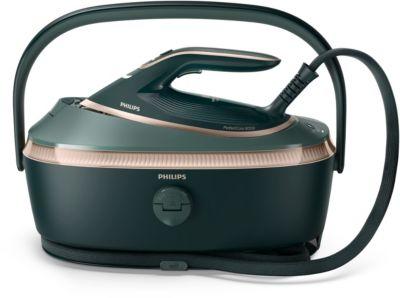 PHILIPS PSG8200/70 Series 8000 Steam Generator Iron - Dark Green/Rose Gold, 1.4 L, 9 bar