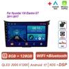 Android 17 pour Hyundai I30 Elantra GT 2012 - 2016, autoradio sans 2din, Carplay, GPS, WIFI, navigation, lecteur DVD, lecteur multimédia de voiture