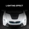 AAXS1 1:22 i8 Спортивный Автомобиль Сплав Литье под Давлением Модель Машинки Коллекция Транспортных Средств Симуляция Звук и Свет Игрушки Машина Детские Подарки на День Рождения