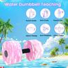 Water Sports Dumbbells Lightweight High-Density EVA Foam Barbells Easy To Grasp Men Women Fitness Dumbbells