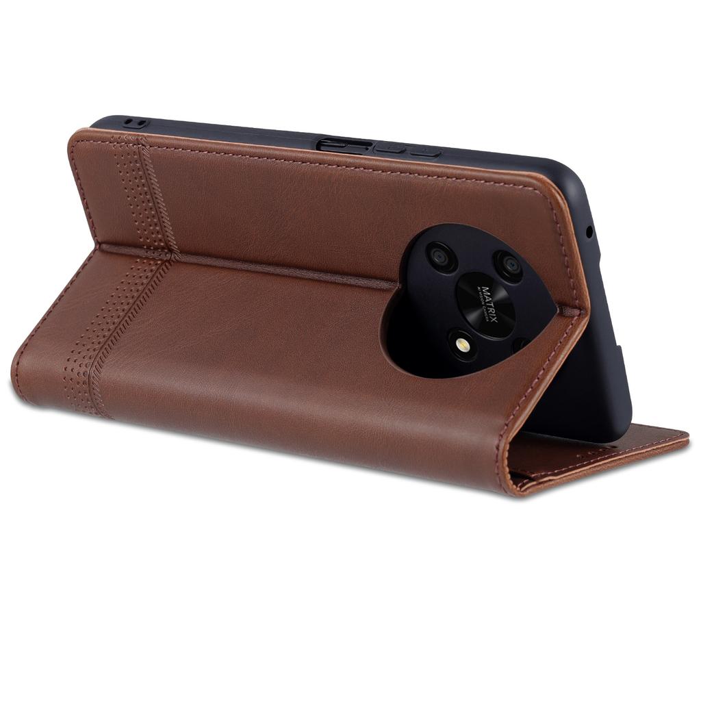 Роскошный магнитный адсорбционный кожаный чехол для Huawei Nova Y90 / Huawei Nova Y 90 Flip Cover Защитный чехол Fundas Coque