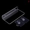 1Pc Acrylic Clear Wall Shelf Floating Shelves Wall Shelf For Bathroom Livingroom