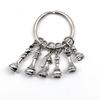 Creative Chess Pendant Keychain Chess Pieces Key Ring Purse Bag Car Key Chain Christmas Jewelry Gifts