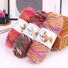 1Pcs Hand Woven Hat Scarf Hook Shoe Thread Bright Silk Yarn Woolen Yarn Medium Thick Line