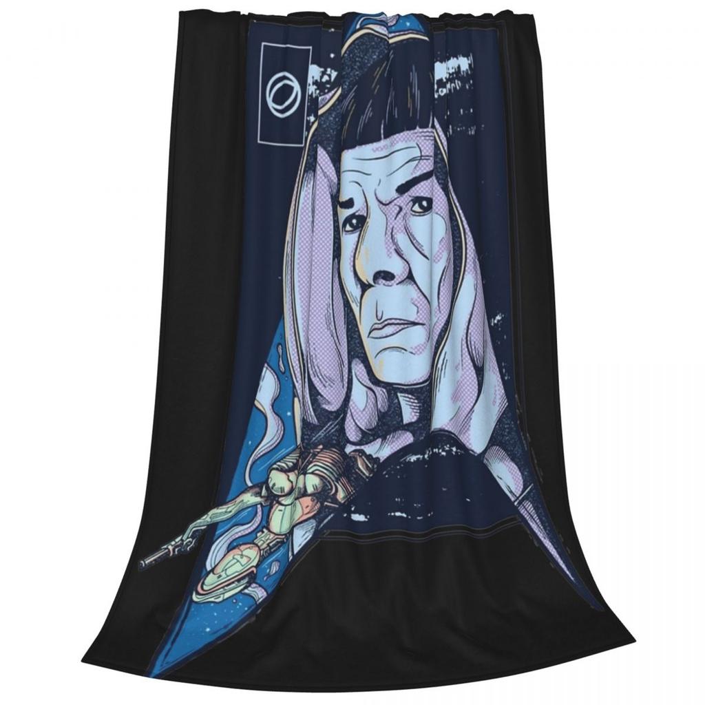 Stars Treks The Many Emotions Of Data Velvet Throw Blanket Blanket for Home Couch Soft Bedding Throws