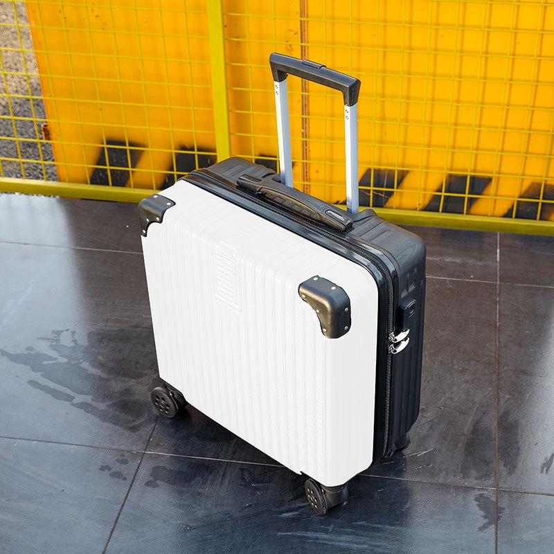 Легкий мини-чемодан на колесиках с кодовым замком, 18-20 дюймов - Идеально подходит для студентов и детей.