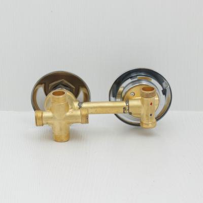 4-ходовой латунный смесительный клапан-переключатель, универсальный смеситель для душа, кран, регулятор температуры, винт для ванной комнаты