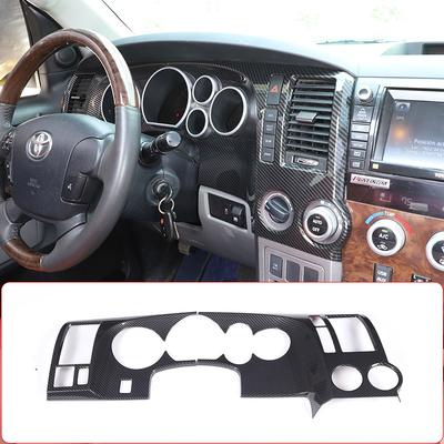 Для Toyota Tundra 2007-2013 ABS Углепластик Декоративная Накладка Панель Приборной Доски Тахометра Наклейка Аксессуары для Интерьера Автомобиля