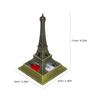Статуэтка Эйфелевой башни Декор Сплав Металл Миниатюра Сувенир Настольное украшение Центральный элемент вечеринки Памятный подарок для дома