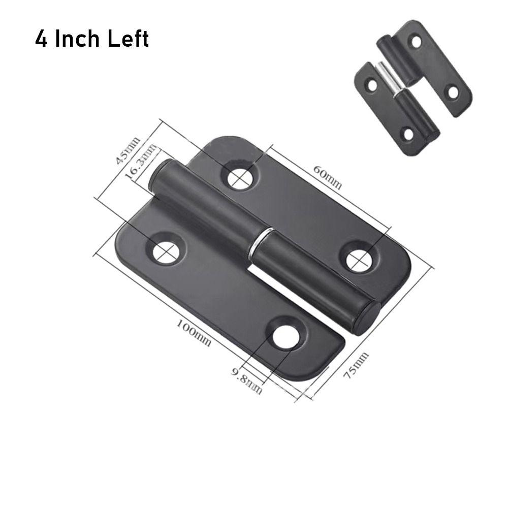 1Pcs 304 Stainless Steel Removable Hinge Door Hinges Window Door Cabinet Cupboard