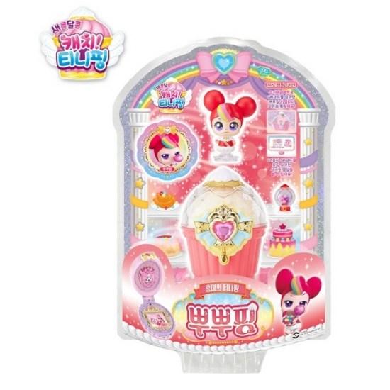 Sweet and Sour Season 4 Tiniping Figure + Cupcake Cube, a Popular Character In Korea