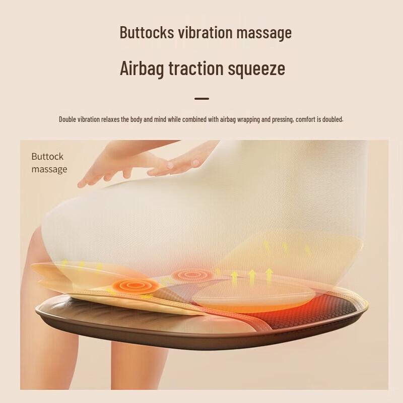 Chigo Механическая массажная подушка для всего тела, штекер CN (адаптер в комплекте)