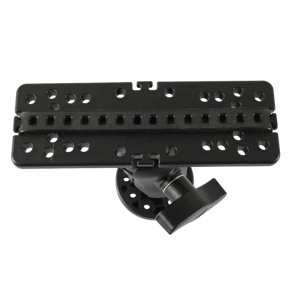 Основание для крепления эхолота, вращающееся на 360 градусов регулируемое крепление для стойки эхолота для лодки, каноэ