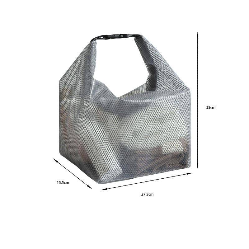 1×Waterproof Storage Bag Fitness Gym Swimming Clothing Storage Pouch Large Capacity Handbag Men Women Outdoor Travel Washing Bag