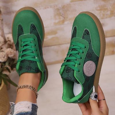 Модные женские кроссовки Легкие удобные кроссовки Женская модная обувь на шнуровке Спортивная обувь Женская повседневная дышащая обувь больших размеров