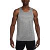 Solid Color Round Neck Sleeveless Vest Men Tops Gray HV5210-084