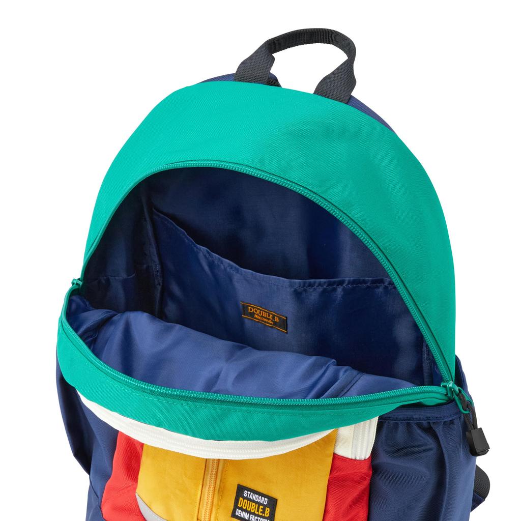 MIKI HOUSE Double B Backpack Rucksack 18L Boys Girls Baby Kids Children Adults Bag Bag Multicolor [MIKI HOUSE] 60-8233-143