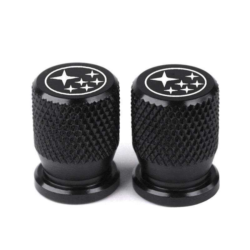 for Subaru Impreza Forester Tribeca XV BRZ hot 4pcs Car Wheel Tire Valves Tyre Stem Air Caps auto Accessories car styling vys3