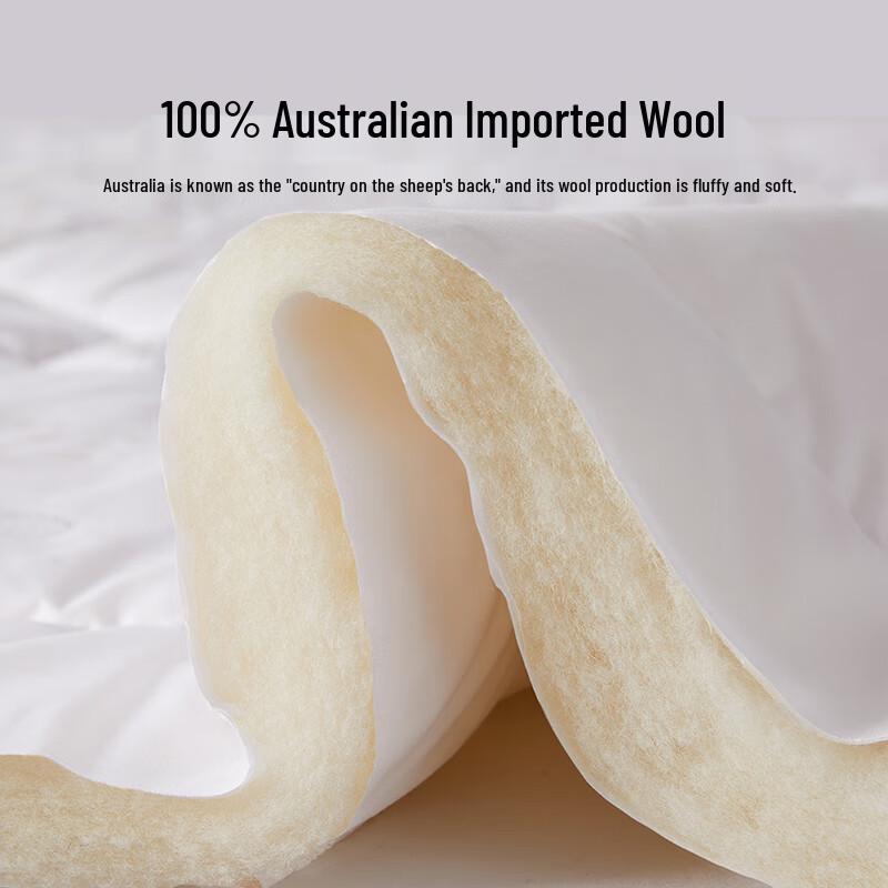 Beyond Home Textile Mianru All-Season 100% Australian Wool Quilt