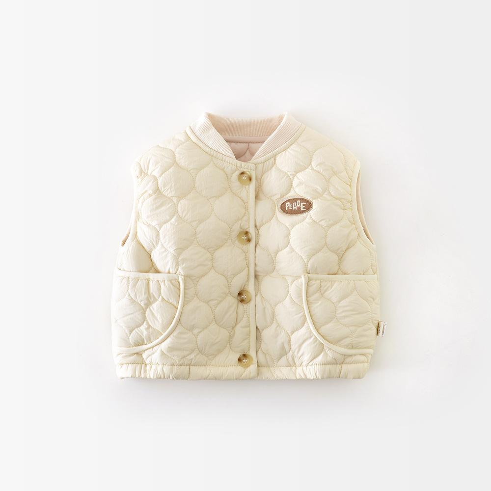 Детский жилет осенне-зимняя утепленная верхняя одежда утепленный мужской и детский теплый жилет жилет в иностранном стиле