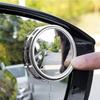 2pcs 360 Degree Adjustable Blind Spot Mirror Universal Fit Wide Angle Mirror  Driving Safety
