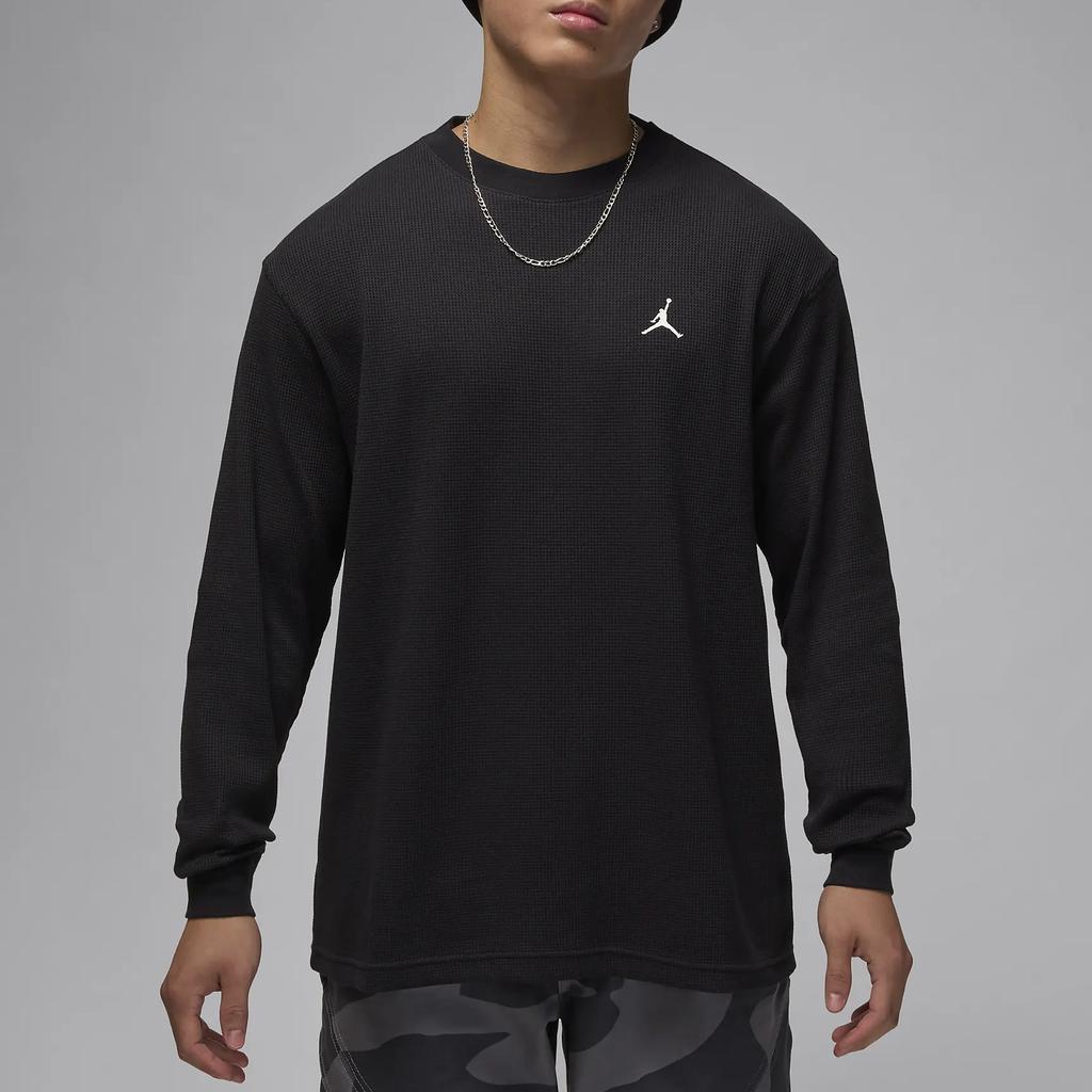 Jordan FW24 MJ ESS Lifestyle свободная удобная толстовка с круглым вырезом унисекс толстовка черная FV7456-010