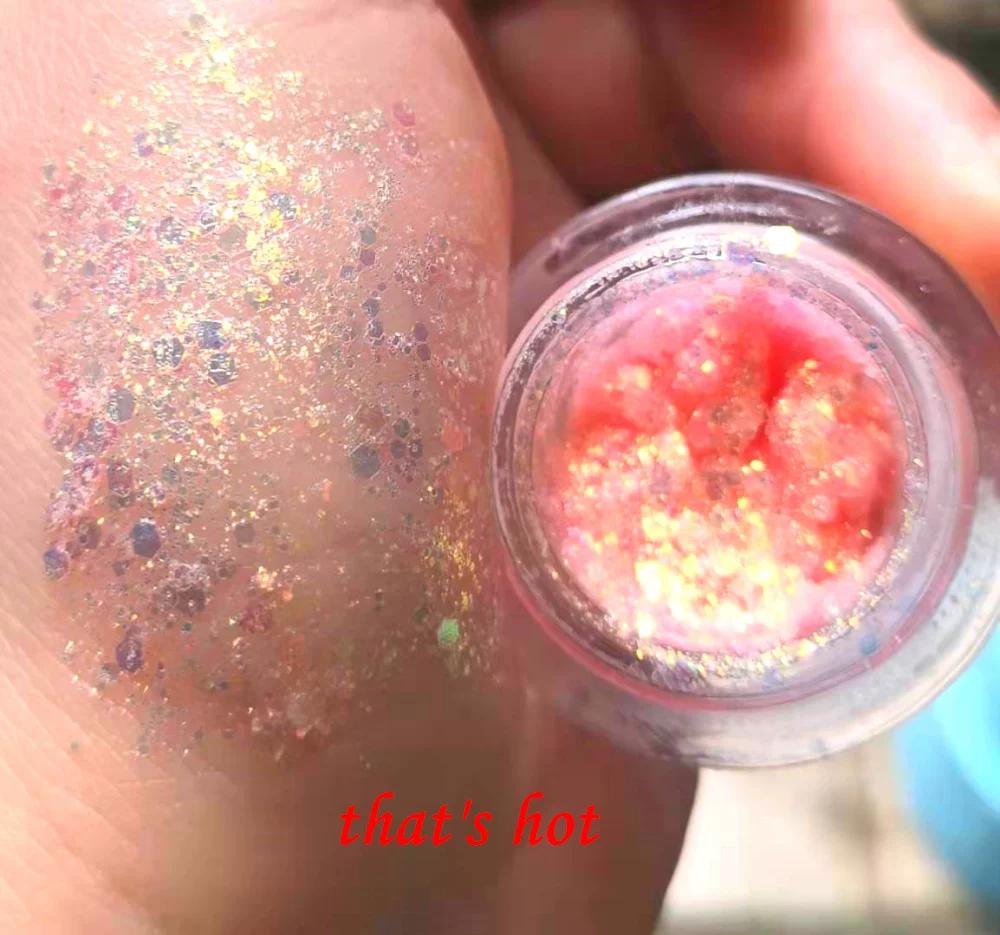 American Version ColourPop ColourPop Eye Shadow Sequins Stage Sequin Disco Gel Eye Shadow 3.1G Disco