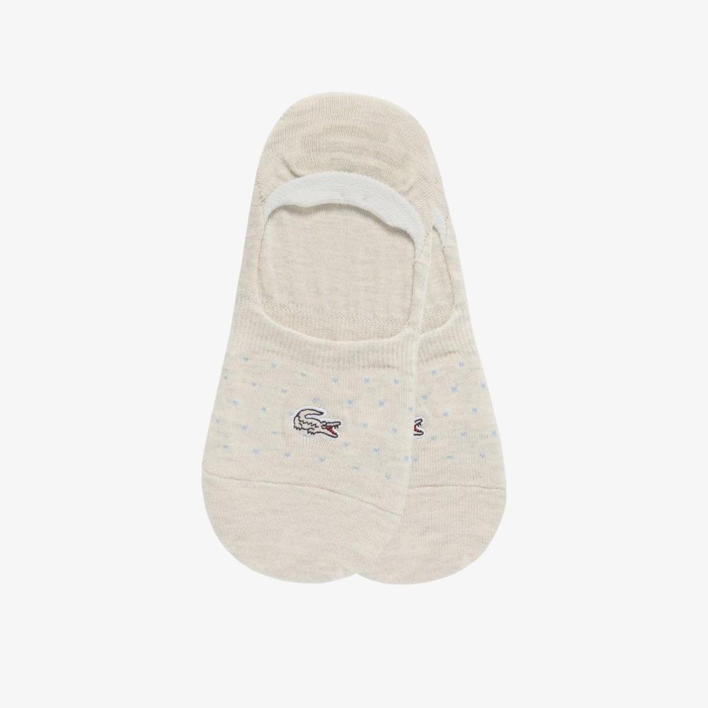 Lacoste Женские носки-невидимки в горошек RA198E-56GCCA