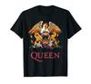 Футболка с классическим официальным гербом Queen