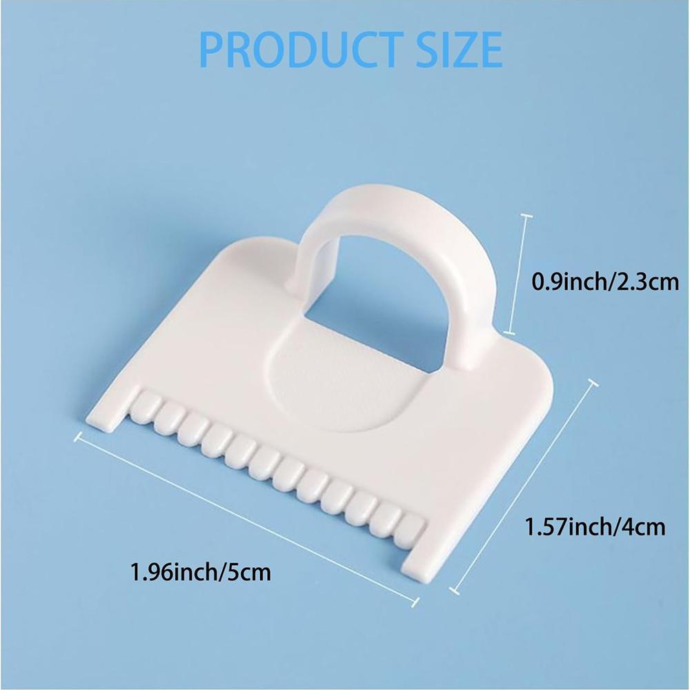 2-6pcs Sewing Guide Template Kit for Consistent Stitches 3mm Spacing Precision Sewing Tool for Fabric Embroidery Leathercraft
