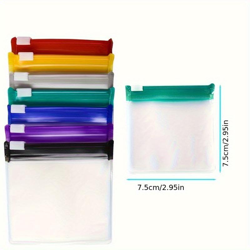 7 Pill Storage Bags Packing Bags Pills Small Zippers Self-sealing Bags Beads Small Items Storage Bags