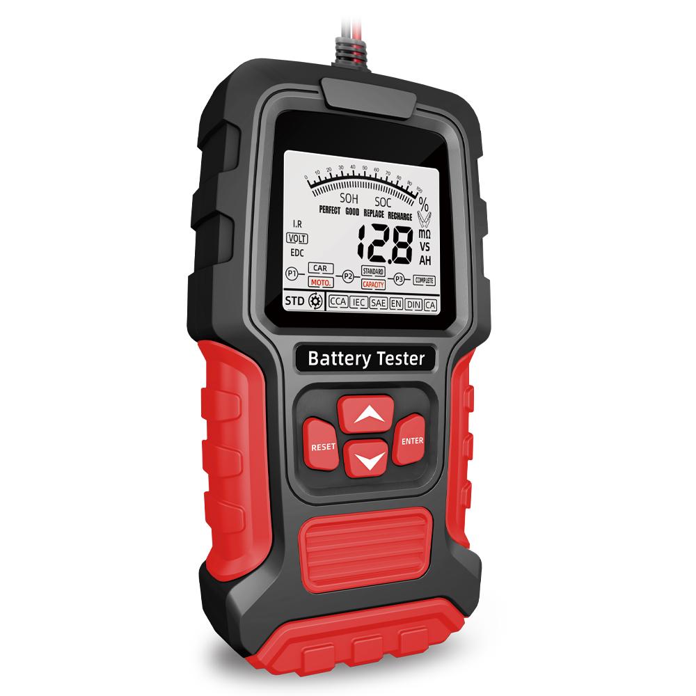 Интеллектуальный детектор аккумулятора E-FAST с цифровым дисплеем, тестер внутреннего сопротивления автомобильного аккумулятора 12 В/24 В