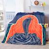 Cobra Theme Blanket Animal Print Flannel Blanket Soft Comfort Blanket Bedroom Living Room Decorative Blanket