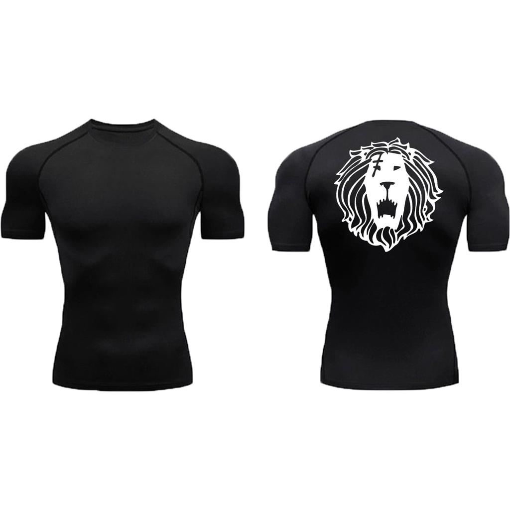 Мужская компрессионная футболка с принтом аниме Nanatsu No Taizai Gym Sport Quick Dry Gym TShirt Fitness Athletic Tee