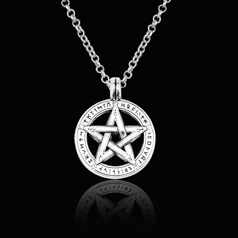 Angel Wicca Дин Винчестер Дженсен Эклз Сверхъестественное амулет кулон ожерелье Прямая поставка