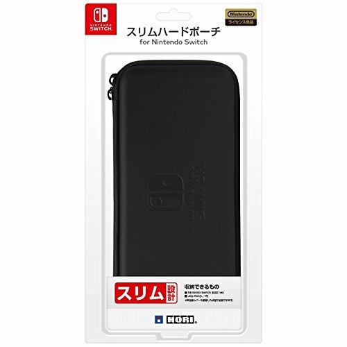 Switch Slim Hard Pouch for Nintendo Switch Black [Nintendo Compatible]
