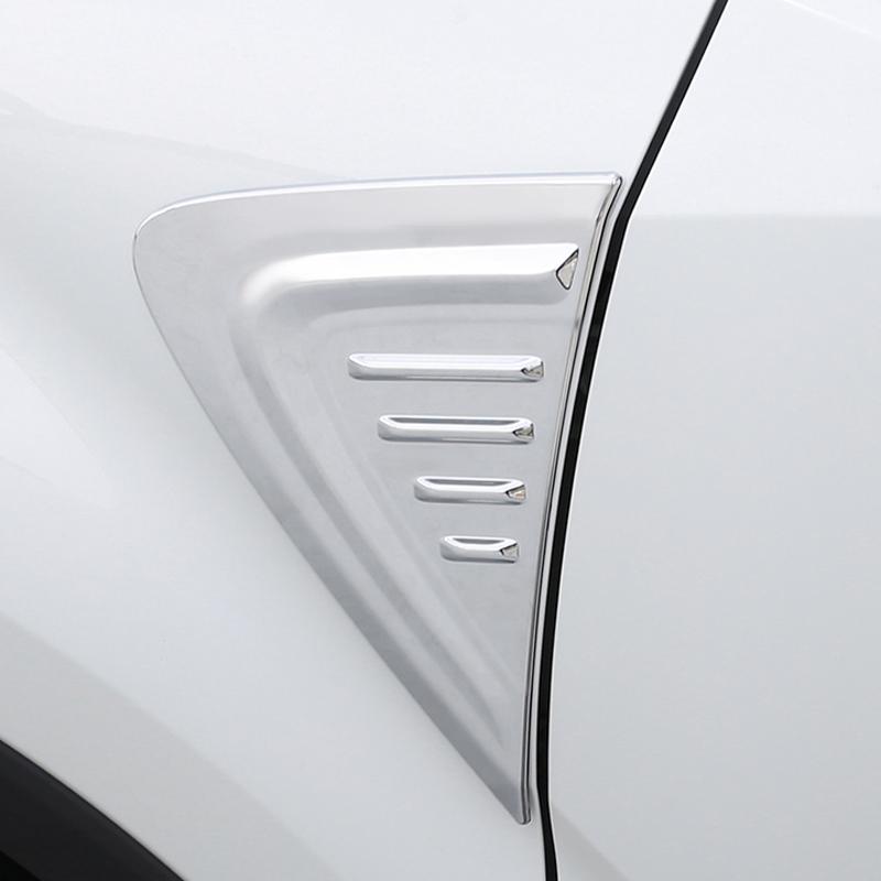 My GoodCar боковой воздушный поток вентиляционное лезвие типа листовая доска воздуховыпускная панель рамка Стайлинг автомобиля для Toyota C-HR 2016-автомобиль