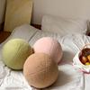 Очаровательная круглая подушка для дивана 30 см, полностью заполненная милая игрушка-шар, плюшевая подушка
